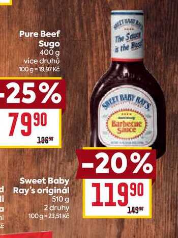 Sweet Baby Ray's originál 510 g 