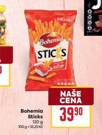 Bohemia Sticks 120 g