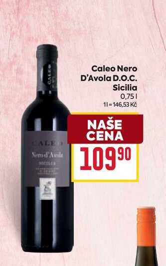 Caleo Nero D'Avola D.O.C. Sicilia 0,75l