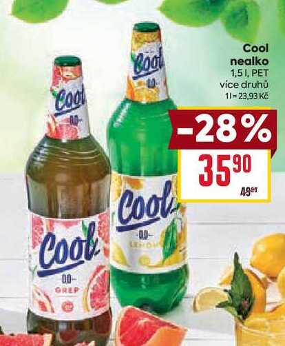 Cool nealko 1,51, PET 