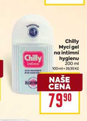 Chilly Mycí gel na intimní hygienu 200 ml