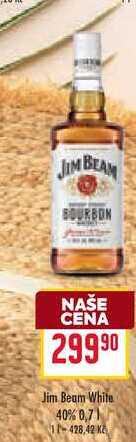 Jim Beam White 40% 0,7l