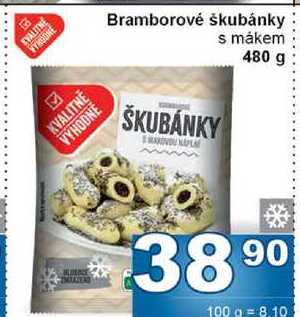 Bramborové škubánky s mákem 480 g