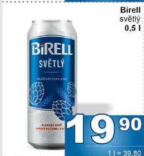 Birell světlý 0,5l