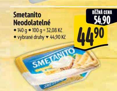 Smetanito Neodolatelné 140 g 