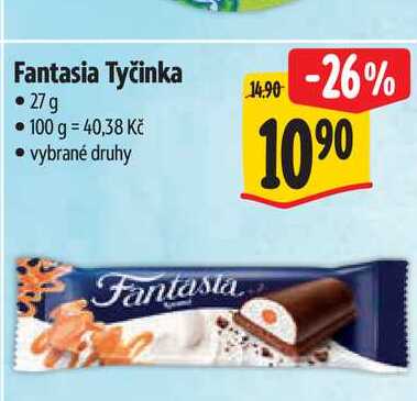 Fantasia Tyčinka 27 g 