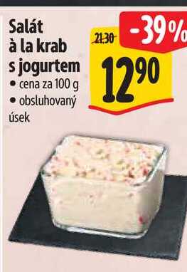 Salát à la krab s jogurtem 100 g