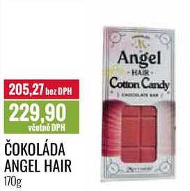 ČOKOLÁDA ANGEL HAIR 170g