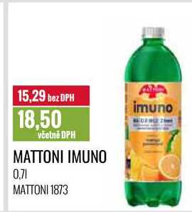 MATTONI IMUNO 0,7l