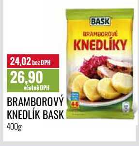 BRAMBOROVÝ KNEDLÍK BASK 400g 