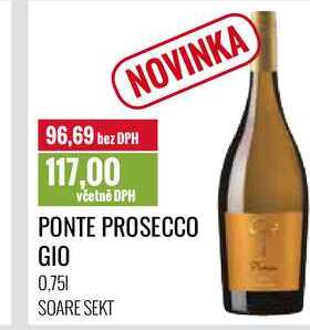 PONTE PROSECCO GIO 0,75l