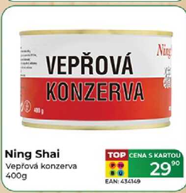 Ning Shai Vepřová konzerva 400g