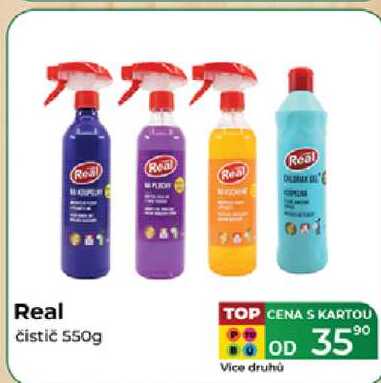 Real čistič 550g   