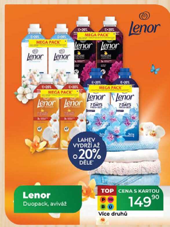 Lenor aviváž 52 dávek 1.3l, 