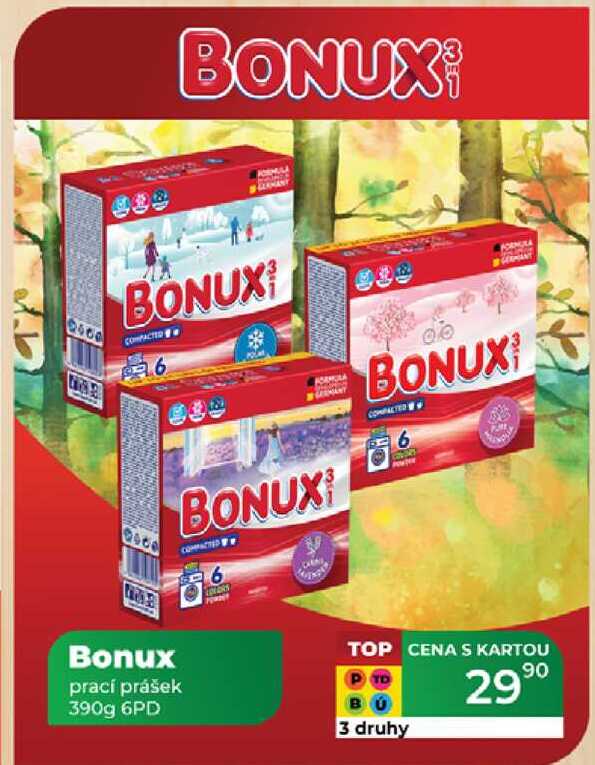 Bonux prací prášek 390g  