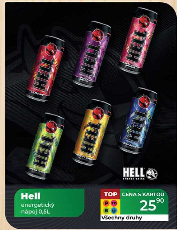 Hell energetický nápoj 0,5L 