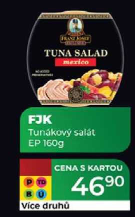 FJK Tunákový salát EP 160g 