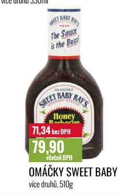 OMÁČKY SWEET BABY 510g 