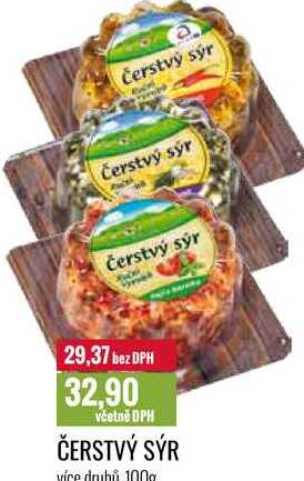 ČERSTVÝ SÝR 100g 