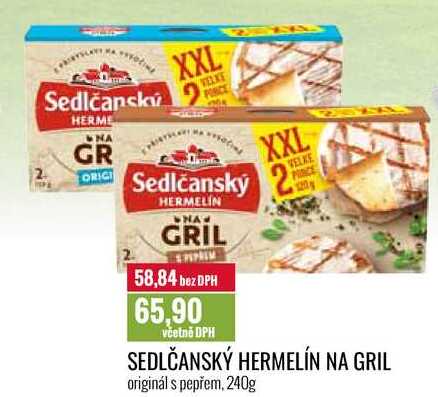 SEDLČANSKÝ HERMELÍN NA GRIL 240g  