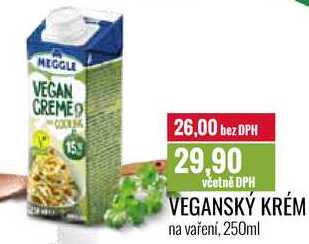VEGANSKÝ KRÉM na vaření, 250ml 
