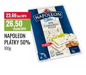 NAPOLEON PLÁTKY 50% 100g 
