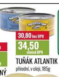 TUŇÁK ATLANTIK 185g 