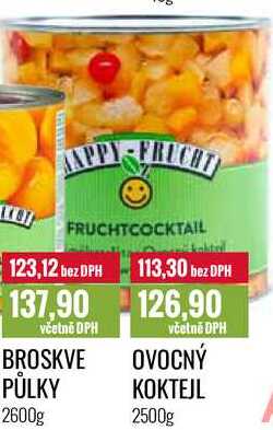 OVOCNÝ KOKTEJL 2500g 
