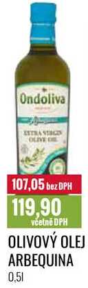 OLIVOVÝ OLEJ ARBEQUINA 0,5l