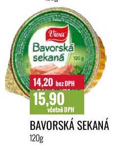 BAVORSKÁ SEKANÁ 120g 