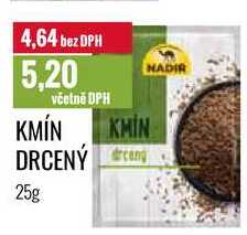 KMÍN DRCENÝ 25g