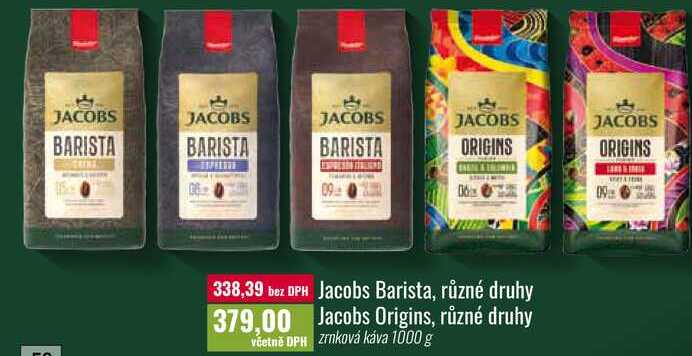 Jacobs Barista, Jacobs Origins 1000g