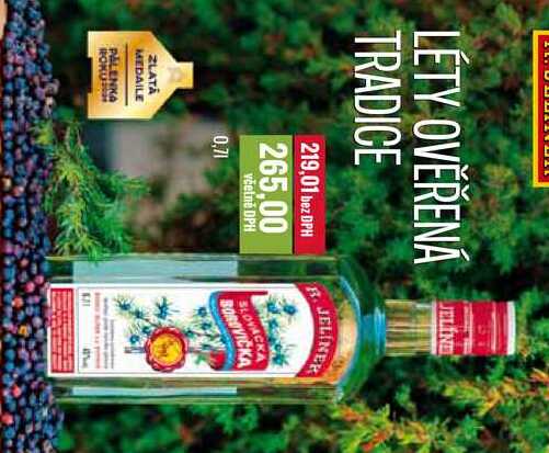 R. JELÍNEK BOROVIČKA 0,7l