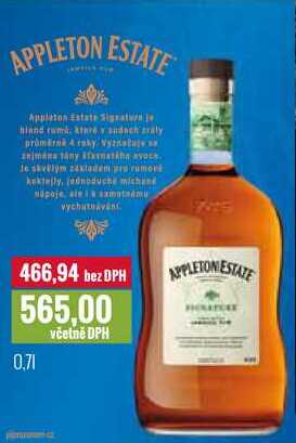 APPLETON ESTATE 0,7l