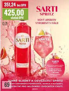 SARTI SPRITZ 0,7l