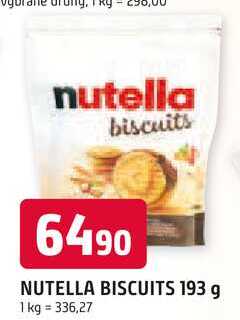 NUTELLA BISCUITS 193 g 