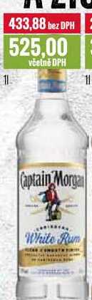 Captain Morga White Rum 1l
