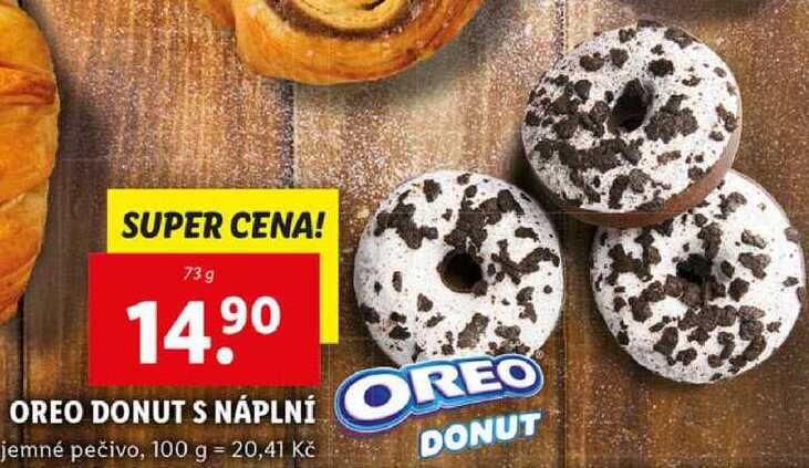 OREO DONUTS NÁPLNÍ, 73 g