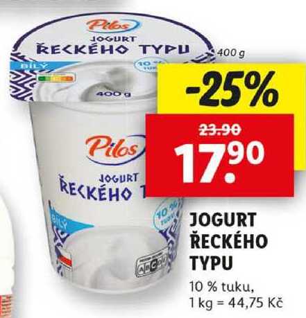 JOGURT ŘECKÉHO TYPU, 400 g