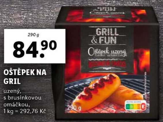 OŠTĚPEK NA GRIL, 290 g