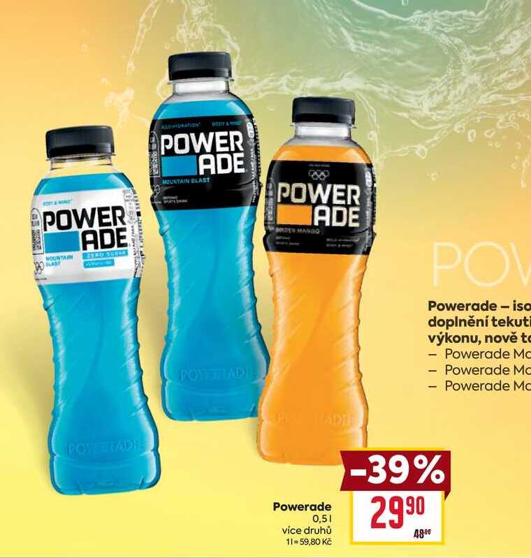 Powerade 0,5l