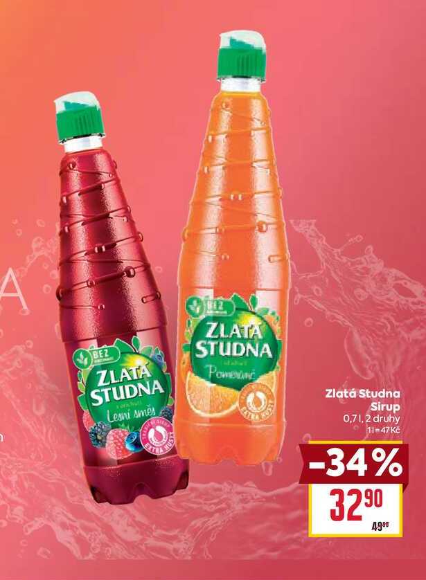 Zlatá Studna Sirup 0,7l