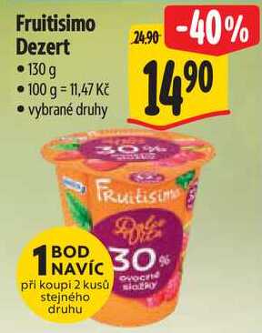 Fruitisimo Dezert, 130 g