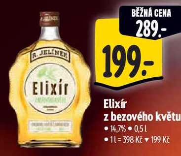 Elixír z bezového květu, 0,5 l