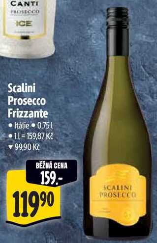 Scalini Prosecco Frizzante, 0,75 l