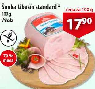 Šunka Libušín standard, 100 g