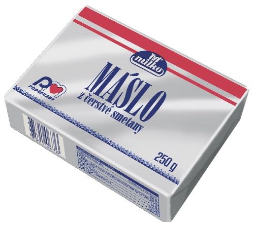 PM Poděbrady Čerstvé máslo 250g
