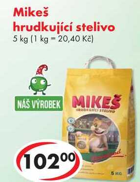 Mikeš hrudkující stelivo, 5 kg 
