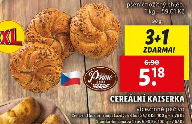 CEREÁLNÍ KAISERKA, 90 g