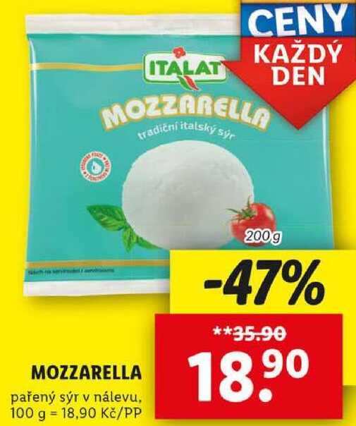 MOZZARELLA, 200 g